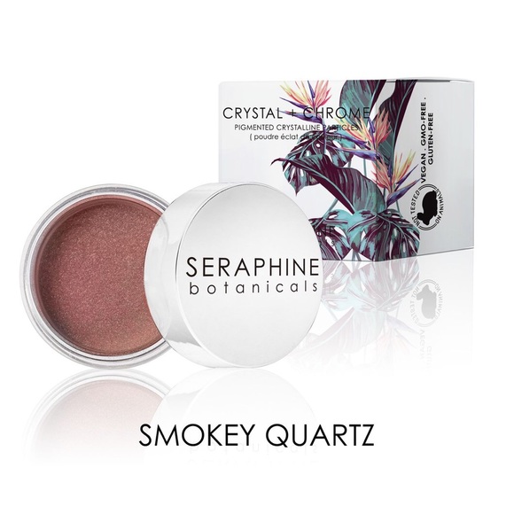 Crystal and Chrome Pigmented Smokey Quartz - Picture 1 of 3